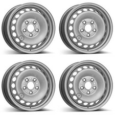 4 Alcar Jantes tole en acier 4-6695 6.5Jx16 Pouce ET60 5x120 pour Volkswagen Cra