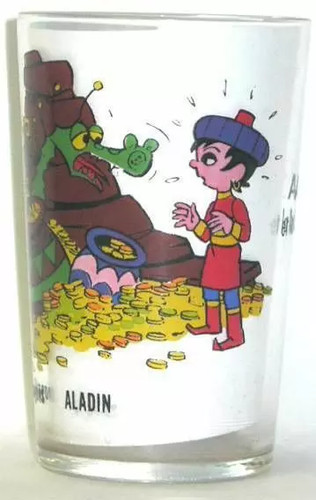 Aladin verre à - verre,