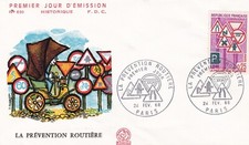 FRANCE 1968 FDC LA PREVENTION
