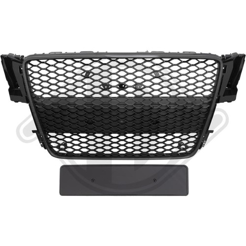 Grille radiateur carbone - grille, de
