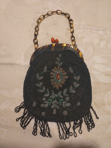 Très beau sac main ancien - À,