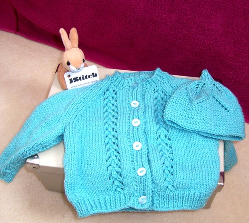 Cardigan chapeau bébé - et,