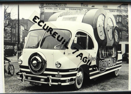 Photo camion publicité laines - publicité,