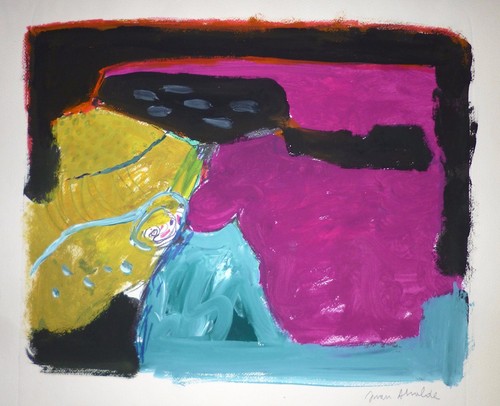 Juan alcalde alonso - alcalde, gouache