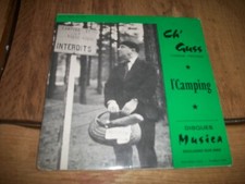 vinyle 45 tours, musica (Boulogne sur mer), ch'guss raconte l' camping
