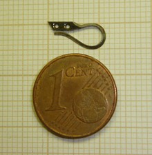 RESSORT RÉGULATEUR DE RAQUETTE COL DE CYGNE POUR MONTRE GOUSSET DE 17A 20 LIGNES