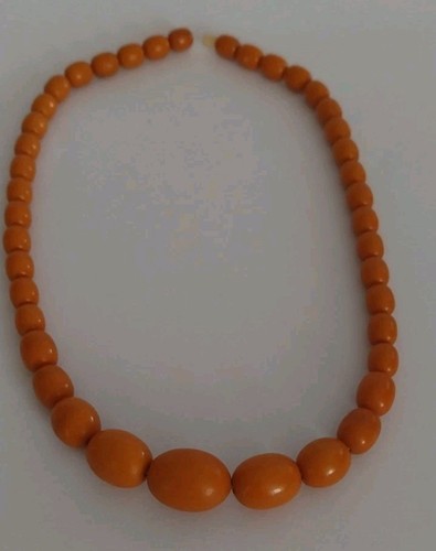 Collier bakélite vintage - collier,