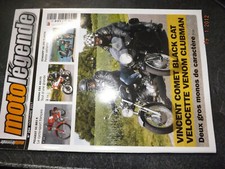 46$$ Revue Moto Legende n°294 Honda CBX 400FII / Peugeot 103 / Motobecane 500 