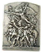 (FR1) Médaille plaque 2e