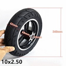 Pneu solide 10x2,50 assemblage