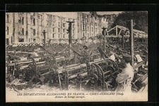 CPA Chiry-Ourscamp, Les