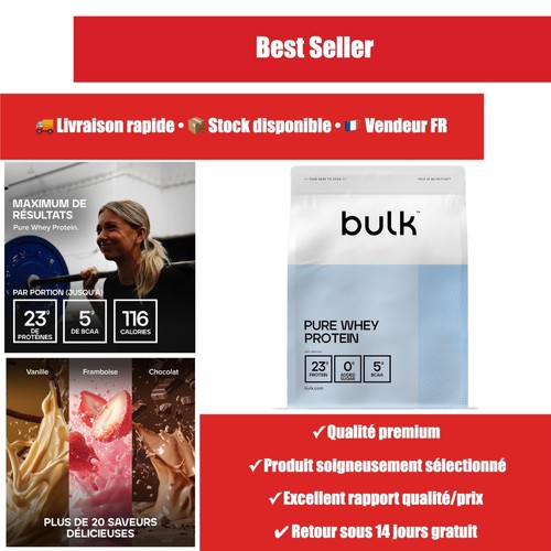 Bulk pure whey protéine - pure,