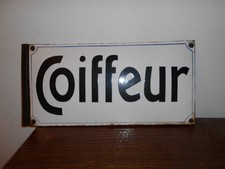 Plaque Émaillée COIFFEUR