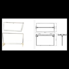 Ura 168200 Porte transparente pictogramme uralife pour baes