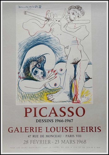 Pablo picasso galerie louise - galerie,