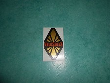 Autocollant doré losange pour