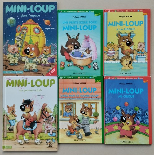 Lot livres mini loup - lot,