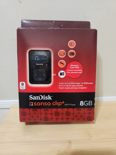 Sandisk sansa clip black 8 - (,