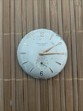 RARE ANCIEN CADRAN ET MOUVEMENT MONTRE HOMME MONTBLANC MÉCANIQUE SWISS MADE