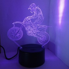  3 D Lampe De Table Chevet