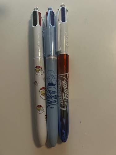 Lot stylos bic 4 couleurs - 3,