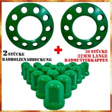 2x Couvre Goujon de Roue 22.5