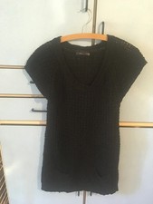 Robe noire tricot - tricot, mim