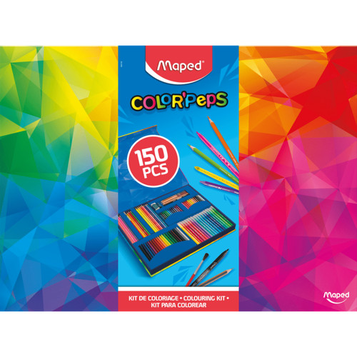 Coffret 150 crayons de - coffret,