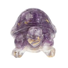  Ornement Tortue Cristal