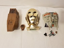 Star Wars Lot Galoob Micro Machines - C-3PO / Jawa Sandcrawler Action Fleet ...