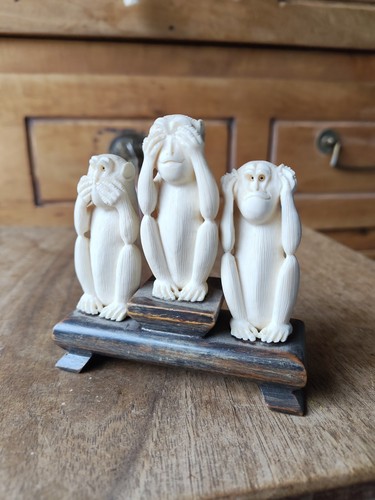Vintage singes la sagesse - vintage, de