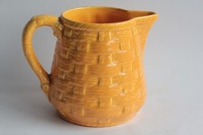 Pichet jaune barbotine Digoin