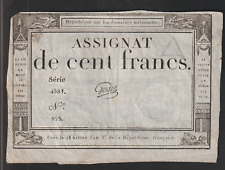 Assignat de  100 FRANCS  du