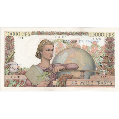 France 10000 francs génie - france,, francs,