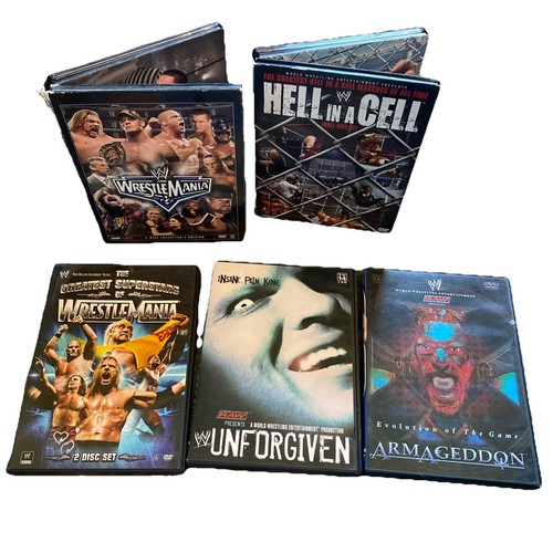 Lot wrestling dvds - lot,