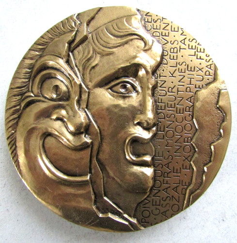 Médaille table bronze - médaille,