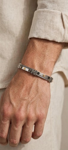 Bracelet acier homme - bracelet,