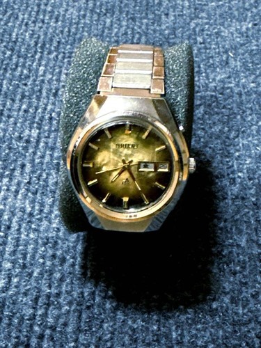 Orient brown watch - orient,
