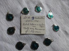lot de 9 medailles ND  ORCIVAL