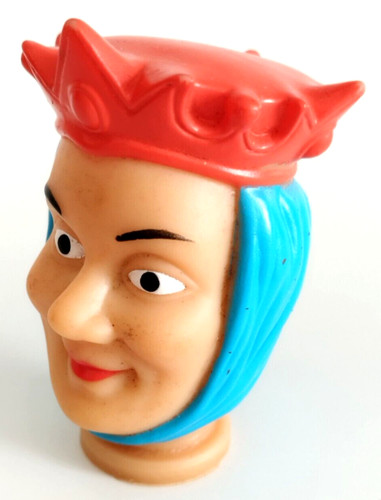 Tête marionnette reine - tête,