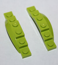 2 x Lego Ninjago Lime Mudguard ref 62361/set 9450 9455 9445 9457 9447 9443 9456