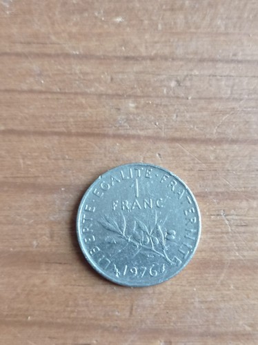 Piece franc 1976 - piece,