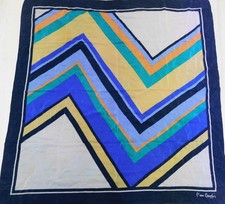 Foulard 100% Pure Soie Vintage