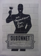 Publicite dubonnet dessin - publicite,