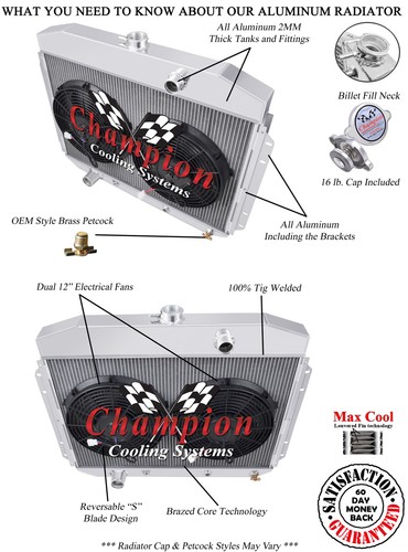 Champion row radiator 12 - qr,