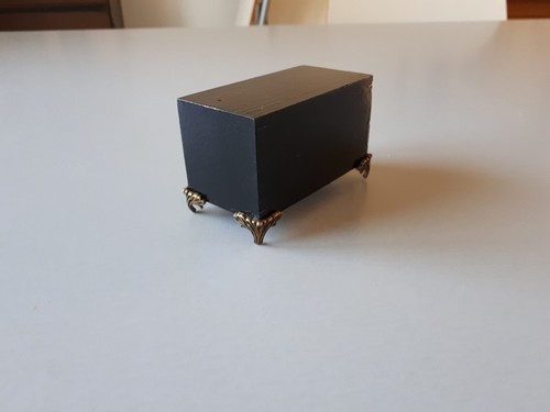 Socle noir brillant pour - noir,