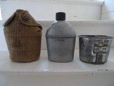 WW2 US ARMY GI CANTEEN GOURDE