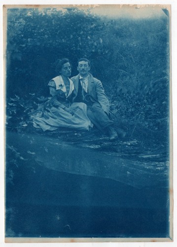Photo cyanotype romantisme - cyanotype,
