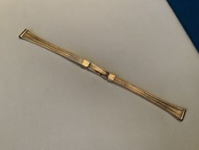Joli bracelet de montre de femme, en fix doré, vers 1930-1940, TBE
