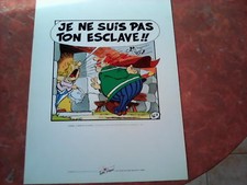 Sérigraphie Astérix La rose
